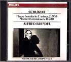 Alfred Brendel: Schubert Piano Sonata D.958 Moments Musicaux D.780 Philips Cd