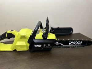 RYOBI 40-Volt HP 14 in. Electric Cordless Chainsaw (Tool Only) RY405010BTL - Picture 1 of 3