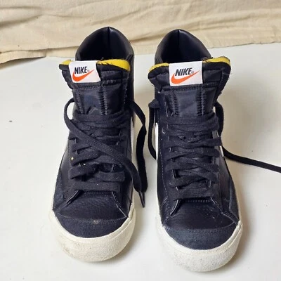 Nike Blazer '77 Vintage Mid Black/Sail Sneaker Size 8 Classic Retro Style BQ6806 - Image 1 of 4
