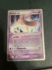 Pokemon card Deoxys Ex 99/107- EX Deoxys-Ita-Holo