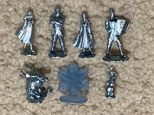Disney Frozen II Monopoly Replacement Parts Pieces - 6 Metal Character Tokens - Picture 1 of 1