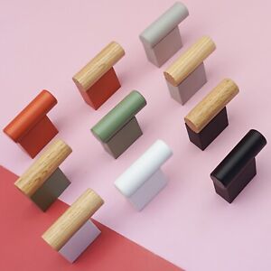 MFYS Colorful Wall Hooks for Wall Modern Decorative Gift Wood Wall Hooks