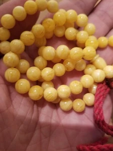 Perline di preghiera kahraman ambra naturale - Foto 1 di 24