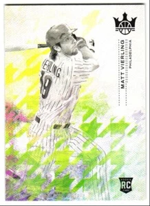 2022 Rookie Level 3 Matt Vierling Rookie Philadelphia Phillies #175 - Picture 1 of 2