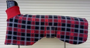 Whippet House Coat 50 - 55cm (Winter) with collar - Picture 1 of 1