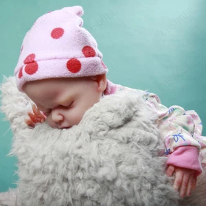Reborn Realista Baby Doll Cuerpo completo de silicona suave Regalo para niños - Imagen 1 de 14