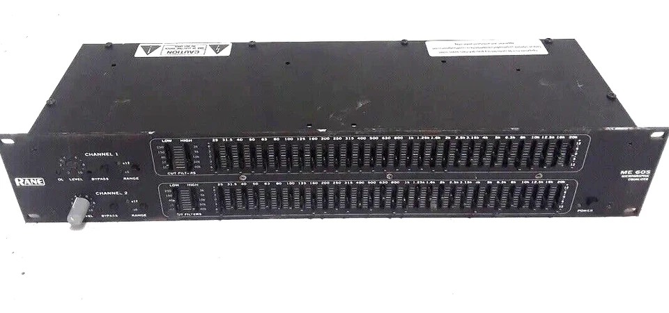 Rane ME 60S mIcroGraphic Equalizer  UNTESTED. - Image 1 of 4