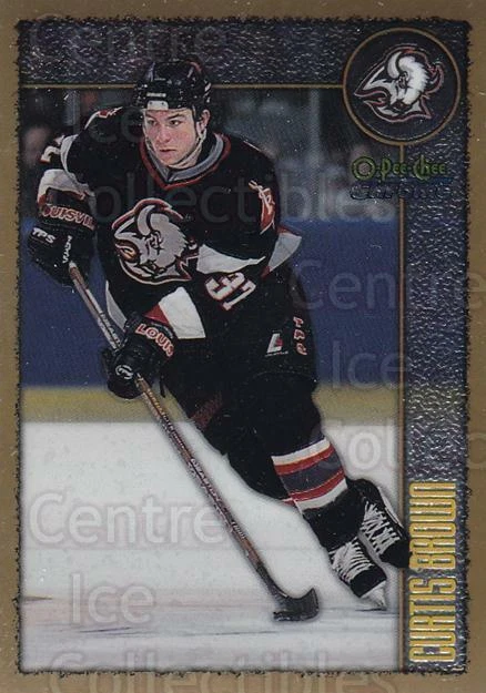 1998-99 O-Pee-Chee Chrome #185 Curtis Brown - Image 1 of 1