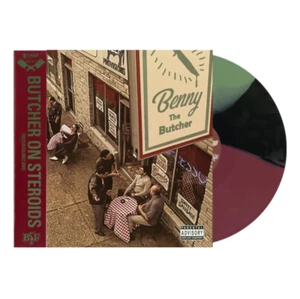 Benny the Butcher Butcher on Steroids LP (Tricolor Twister Vinyl) Numbered /300 - Picture 1 of 10