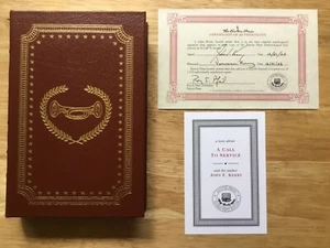 (SSG) Senator & Secretary of State JOHN KERRY Signed 1st Ed. Easton Press Book - Imagen 1 de 10