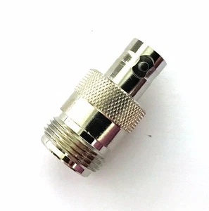 Paquete de 5 conectores adaptadores coaxiales RF hembra Jack N hembra a conector hembra - Imagen 1 de 3