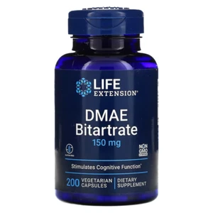 DMAE Bitartrate, 150 mg, 200 Vegetarian Capsules - Picture 1 of 1