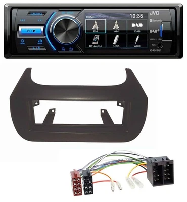 JVC Bluetooth MP3 USB DAB Autoradio für Citroen Nemo Fiat Fiorino Qubo Peugeot B - Bild 1 von 4