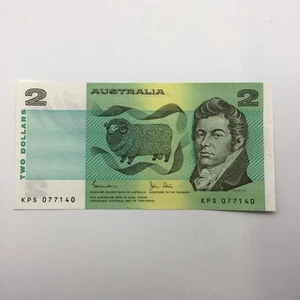 Australia 1983 $2 Banknote Johnston/Stone R88 UNC KPS 077140 - Picture 1 of 8