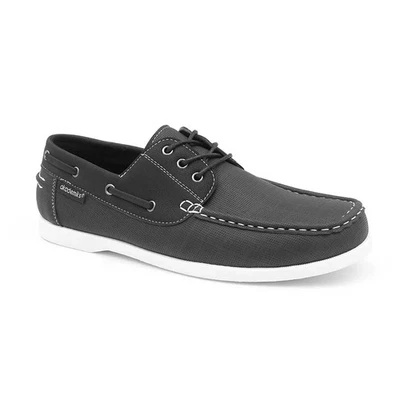 Akademiks Marina 2 Men's Boat Shoes Size 11M, Black Color - Image 1 of 4