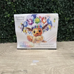 Pokemon Juego de Cartas Coleccionables Evoluciones Prismáticas Pokemon Centro ETB Sellado de Fábrica - Imagen 1 de 6