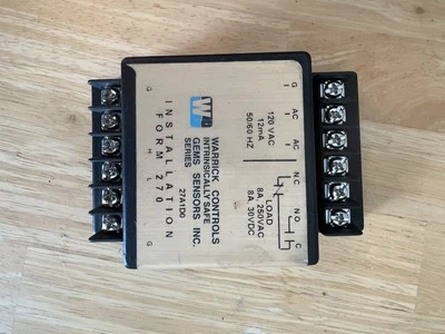 *NEW* WARRICK CONTROLS  - SERIES 27A1D0 - GEMS SENSORS INC. - Image 1 of 4