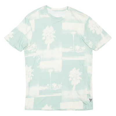 Camiseta masculina GUESS azul P - Imagem 1 de 4