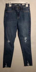 Old Navy High Rise Ballerina Jegging Distressed 360° Stretch Youth Size 14 - Picture 1 of 5