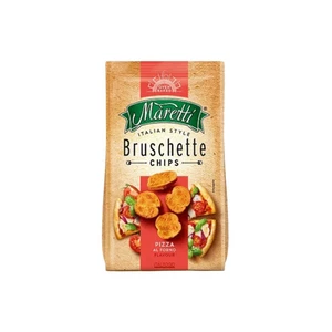 ⭐SPEDIZIONE VELOCE⭐12X Maretti Bruschette Chips Pizza 70g - Foto 1 di 1