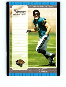Matt Jones #165 novato Jacksonville Jaguars 2005 Bowman bronce excelente - Imagen 1 de 2