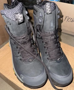 Größe 10,5 Herren Oboz Bangtail Mittel Isoliert B-Dry Wasserdicht Stiefel 83501 Schwarz - Bild 1 von 6