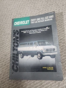 Manual de reparación Chilton: Chevrolet y GMC furgonetas tamaño completo 1987-1990 pieza # 8040 Chevy - Imagen 1 de 1
