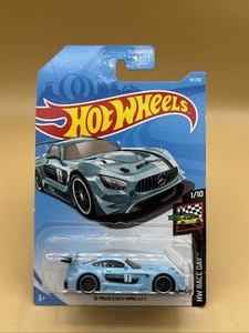 Mercedes-AMG GT3 2019 Hotwheels '16 azul - Imagen 1 de 6