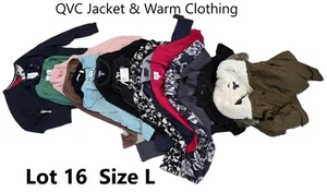 Lotto 16 giacca e abbigliamento caldo donna marchi QVC - taglia XL - liquidazione ingrosso - Foto 1 di 17