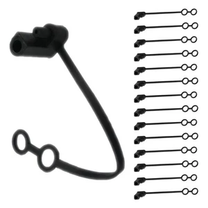 15 Pcs Housse Anti-Poussière Imperméable Plastique Trou Bouchons Bouchons Protecteur - Photo 1 sur 12