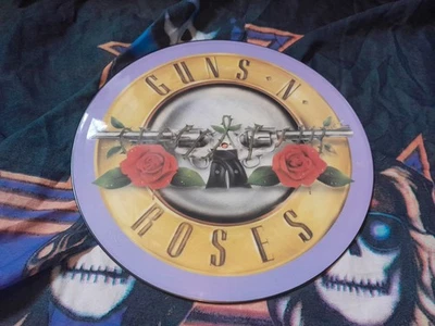 GUNS 'N' ROSES -Welcome To The Jungle- Purple Rim Version UK 12" Picture Disc - Image 1 of 2