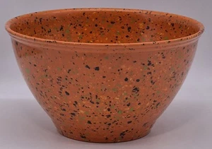 Rachel Ray Melamine Orange Speckled Confetti 4 Qt 10” Diameter Mixing Bowl - Picture 1 of 7