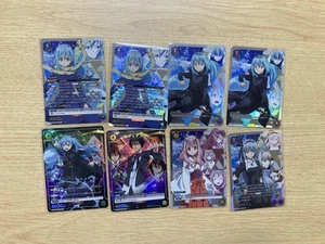 Lote a granel de 8 cartas paralelas Union Arena That Time I Got Reincarnated As A Slime - Imagen 1 de 1