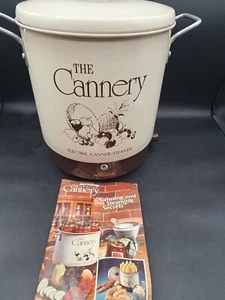De colección Nesco Cannery enlatador/vaporero eléctrico para tarros de pinta niebla de almendras. Sin caja nuevo - Imagen 1 de 5