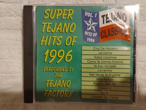 SUPER TEJANO HITS OF 1996 BY THE TEJANO FACTORY 1996 - Picture 1 of 7