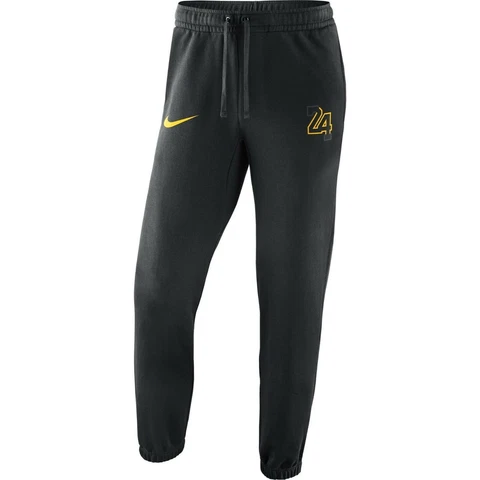 New Los Angeles Lakers Nike City Edition 24 Club Fleece Sweatpants Men's 3XL Cover