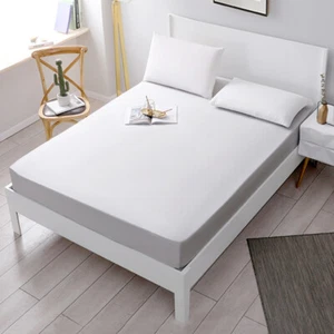 Bed Sheets Cover Bed Cover Fitted Mattress Cover - Picture 1 of 12