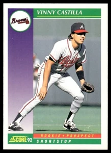 Puntuación Vinny Castilla RC Atlanta Braves 1992 #860 - Imagen 1 de 2