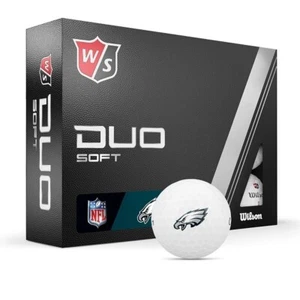 Wilson Staff 2023 Duo Soft NFL Golf Balls - Philadelphia Eagles - Picture 1 of 1