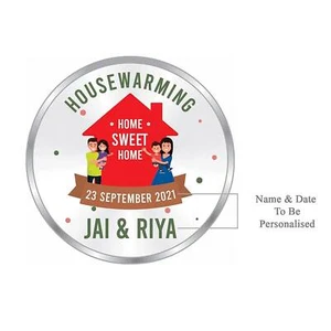 Personalized Housewarming Gift Coin / Customized Gift For New House Opening - Picture 1 of 3