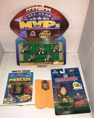 ARTÍCULOS, FIGURAS Y ALFILERES BRETT FAVORITOS DE GREEN BAY PACKERS Foto 1 de 4