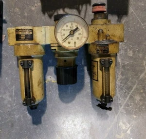 Norgren F08-200-A3DA & L08-200MPDA In-Line Air Filter Regulator - Picture 1 of 4