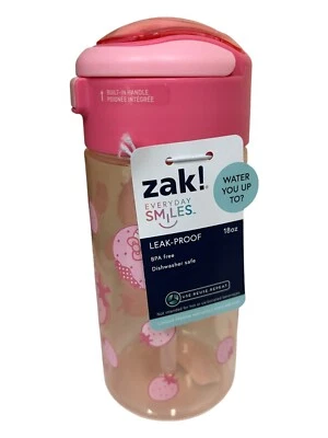 Sanrio Strawberry Hello Kitty Zak Designs Vaso 18 Onzas Tapa Pajita Foto 1 de 4