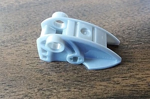 LEGO 44847 Sports Hockey Skate, Pearl Light Gray, from Set 8595 Takua & Pewku - Picture 1 of 2