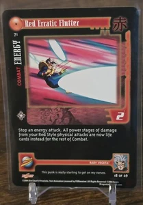 Red Erratic Flutter 2004 Score Unlimited Dragon Ball GT DBZ TCG #71 - Picture 1 of 2