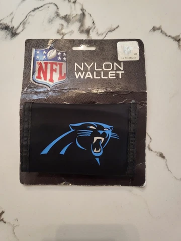 CAROLINA PANTHERS NYLON TRIFOLD WALLET RICO INDUSTRIES, New Cover