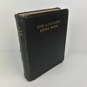 The Methodist Hymn Book Leather Finish Bound Gilt 1st Ed HC 1933 Australia NZ - Picture 1 of 20