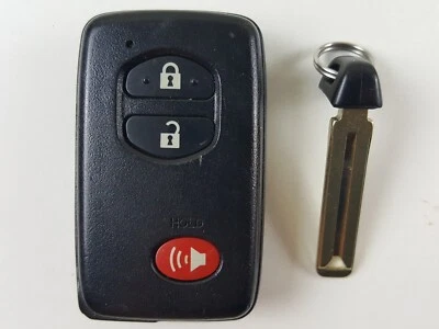 DESBLOQUEADO ORIGINAL TOYOTA LAND CRUISER 07-09 OEM LLAVE INTELIGENTE MENOS MANDO A DISTANCIA SIN CORTAR Foto 1 de 4