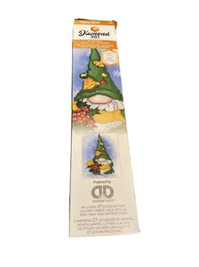 Diamond Dotz Diamond Art Holiday Edition Kit By Leisure Arts Nome 11x14 Gnome  - Picture 1 of 5