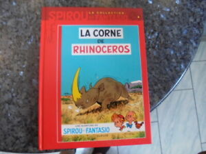 belle reedition spirou et fantasio la collection la corne du rhinoceros